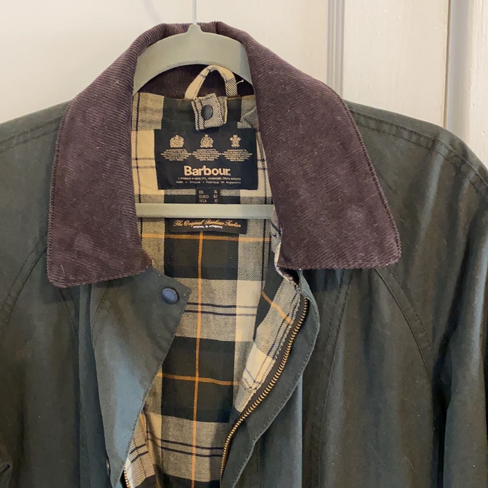 Original Barbour Beadnell Tartan jacket